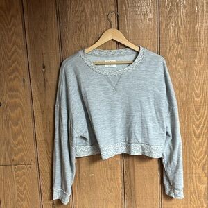 Gilly Hicks by Hollister super soft cropped sweatshirt athletic layering size‎ S